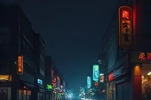 北纬三十度荒漠公路与越野车辙的俯拍